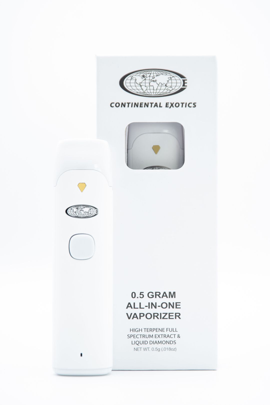 Photograph of product: Continental Exotics | Orange Sherbet | AIO Disposable Vape | .5g