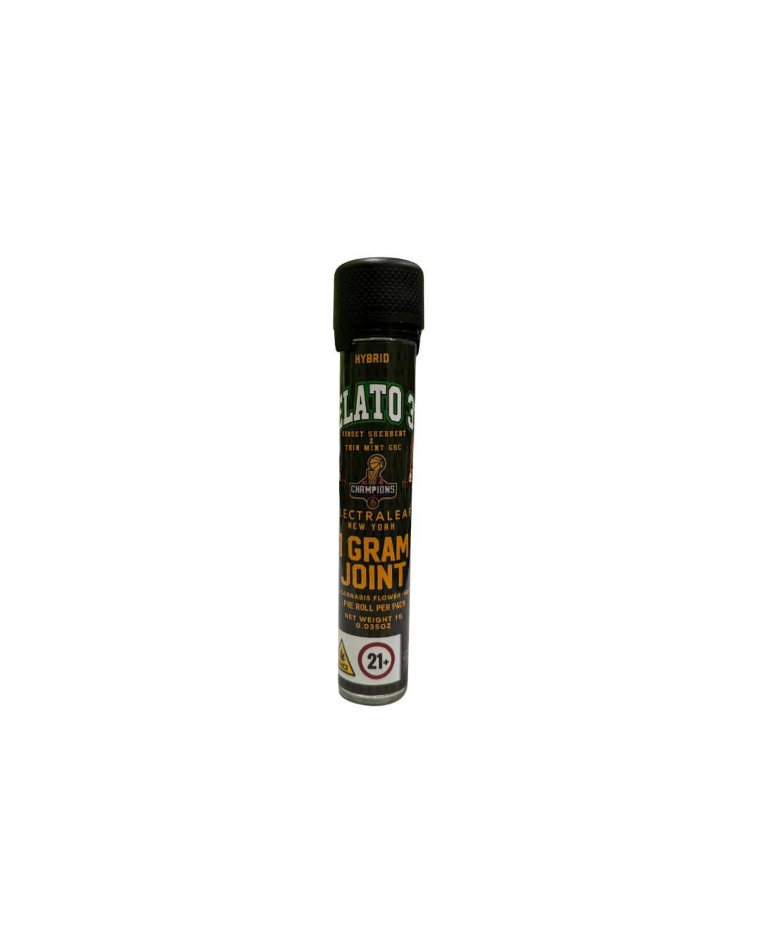 Photograph of product: ELECTRALEAF | Preroll | Hybrid | Gelato 33