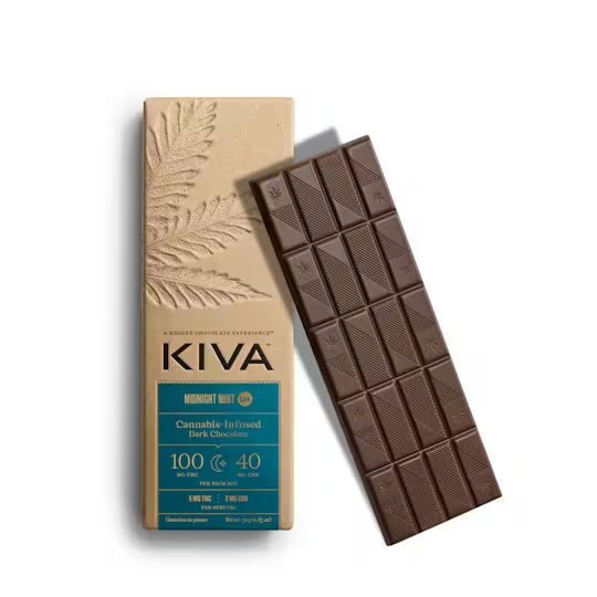 Photograph of product: Dark Chocolate Midnight Mint CBN 5:2 - 20pc