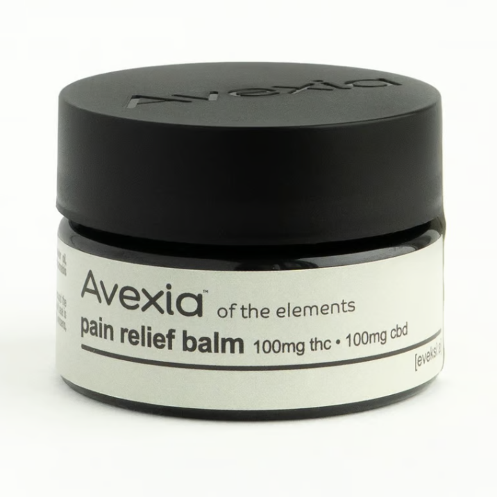 Photograph of product: Avexia Harmony Balm 1:1 CBD:TH-oui | 100mg