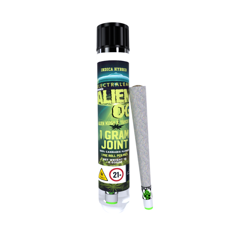 Photograph of product: Alien OG - Pre-Roll Single (1.0g)