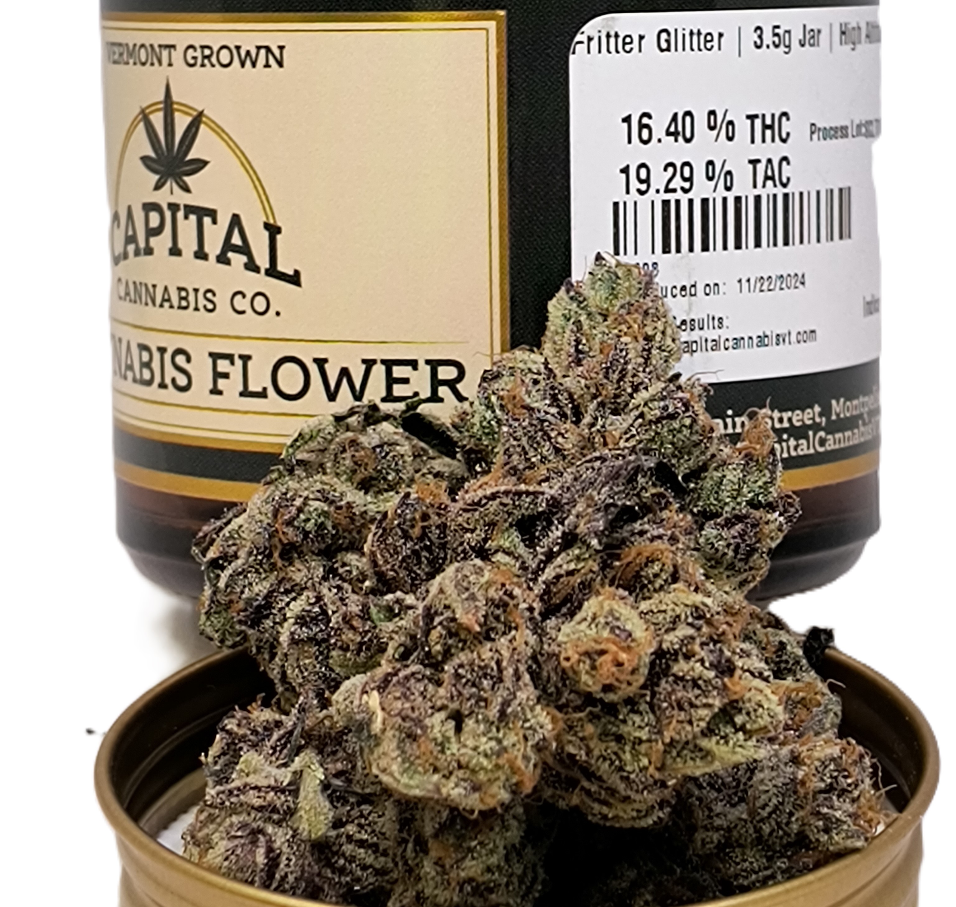 Photograph of product: Fritter Glitter Jar | High Altitude - 7g