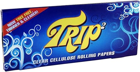 Photograph of product: Trip2 King Size Clear Rolling Papers