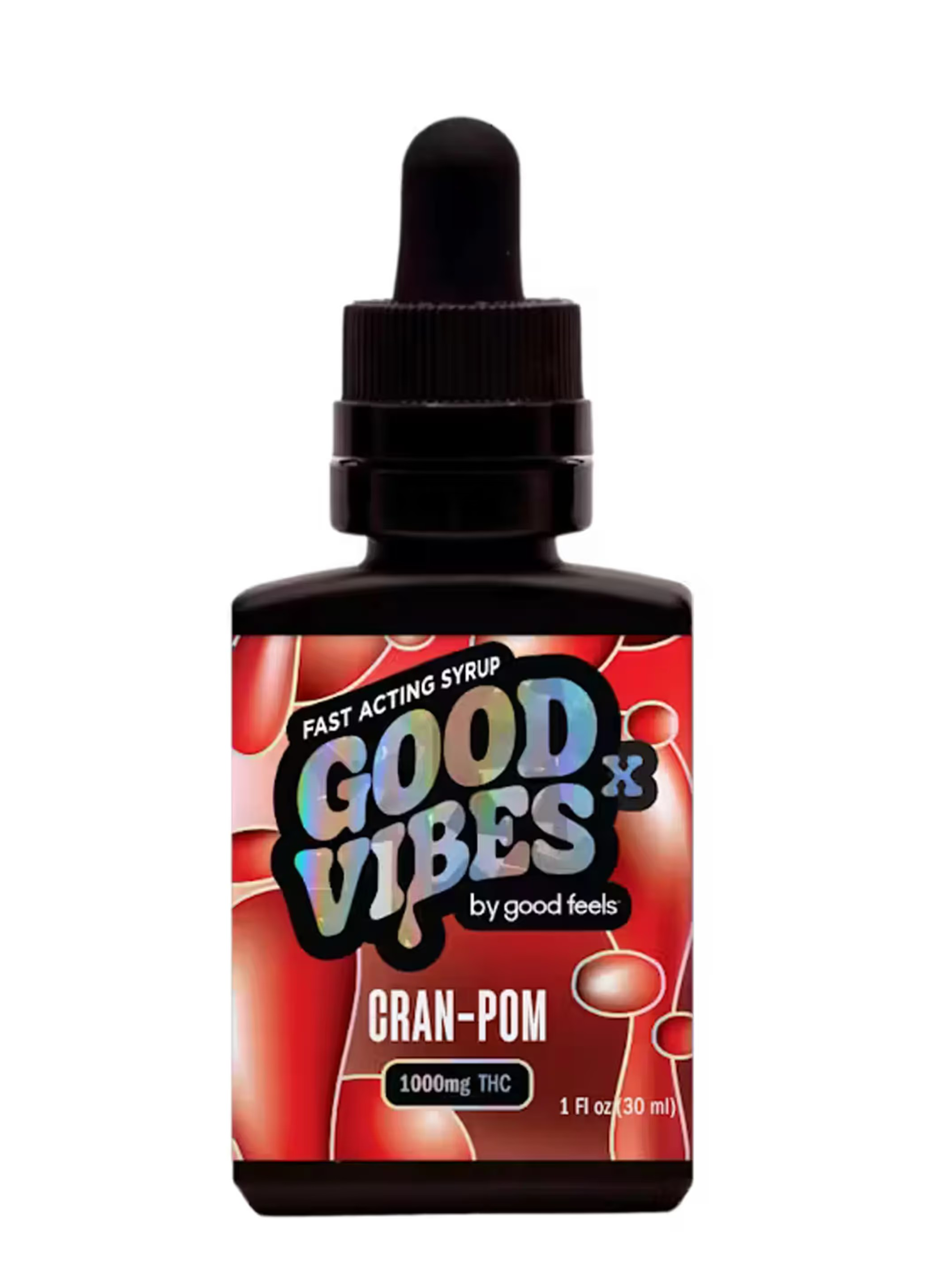 Photograph of product: Cranberry Pomegranate - Tincture - GF - Vegan - 0 calories