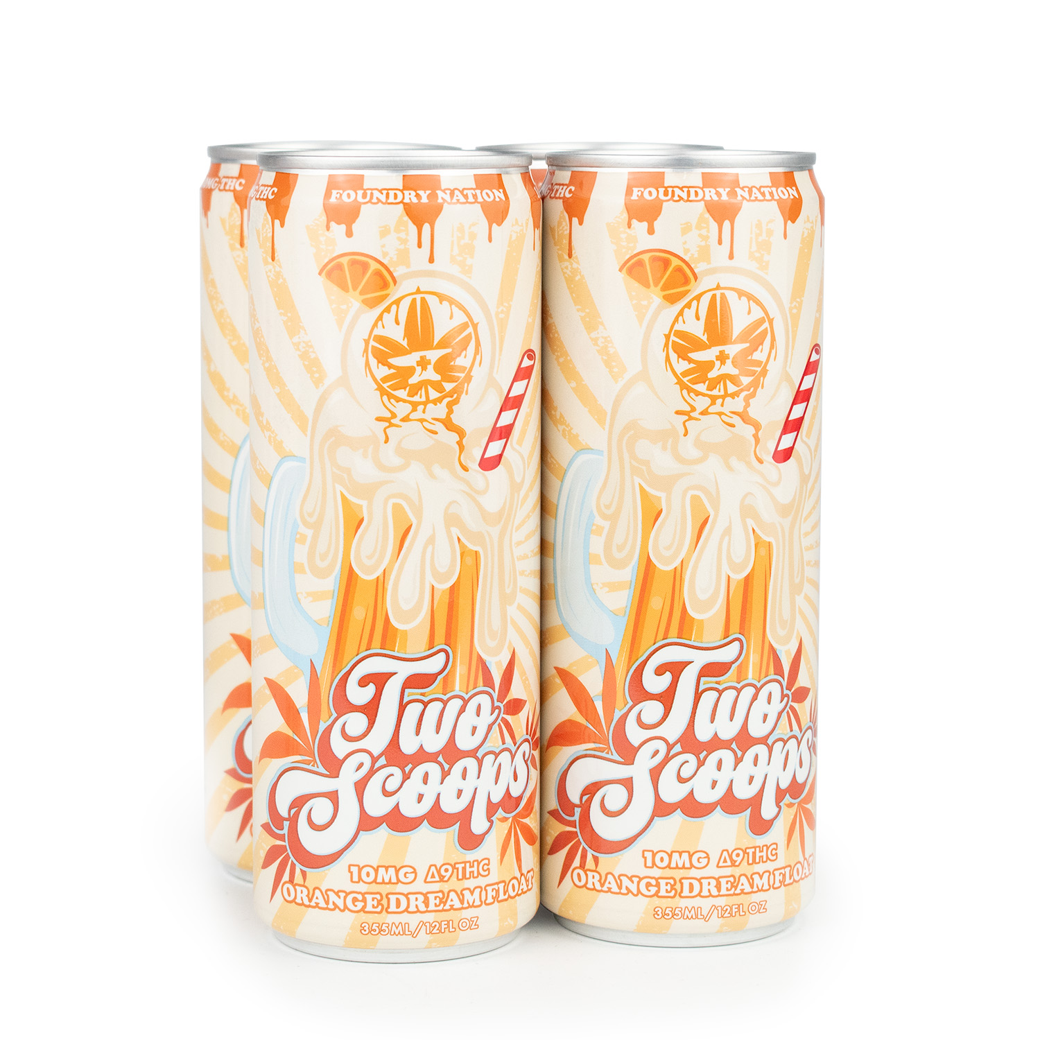 Photograph of product: Foundry Nation - TH-oui Two Scoops - ORANGE DREAM FLOAT - 12oz