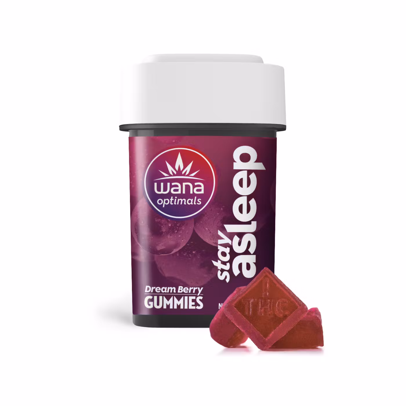 Photograph of product: Wana Optimals Stay Asleep Soft Lozenge 100mg (REC)