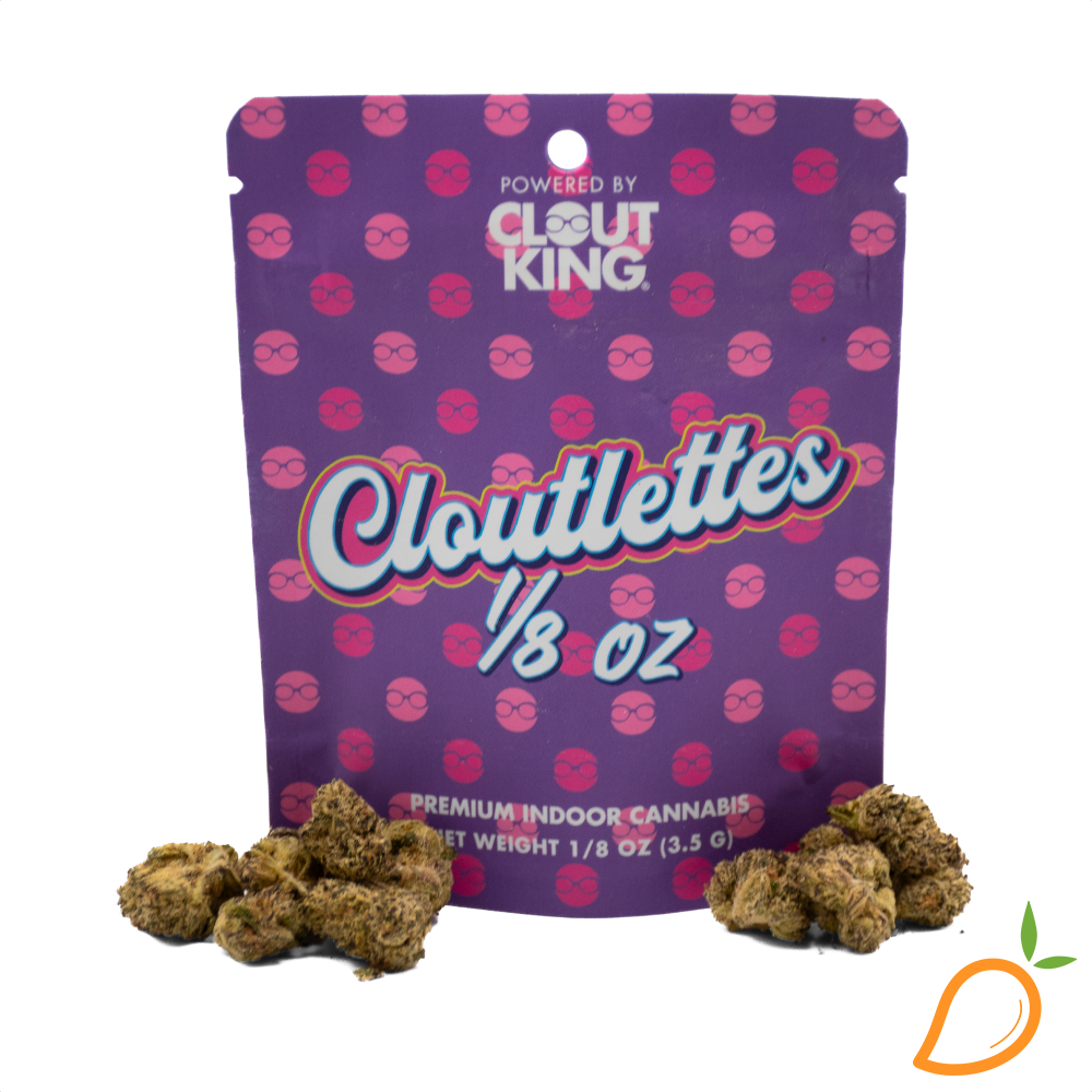 Photograph of product: 3.5g Guava Headz Prepacked Smalls Flower Cloutlettes Clout King