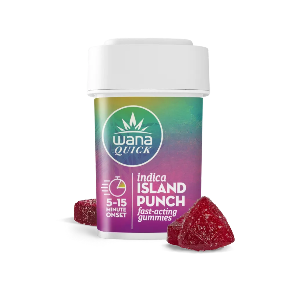 Photograph of product: WANA | Island Punch | Gummies | 100mg