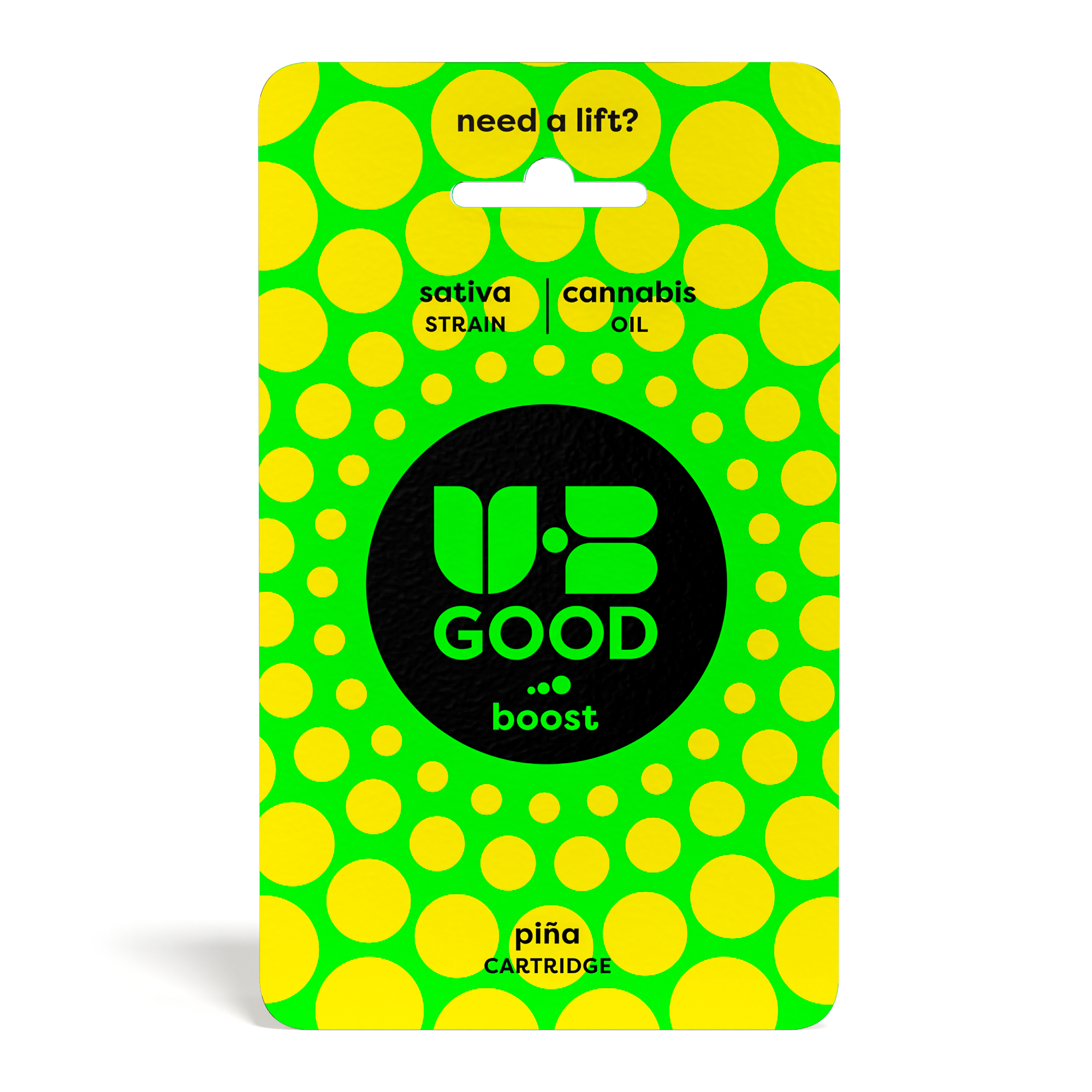 Photograph of product: UB Good | Pina Boost | .8g Cartridge