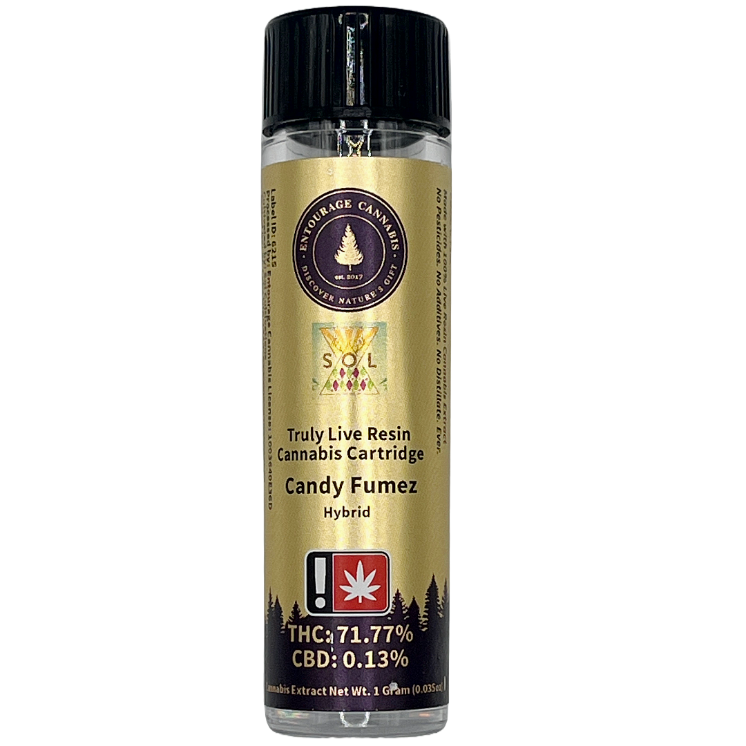 Photograph of product: CBD- Candy Fumez 1G LR Cart (H)