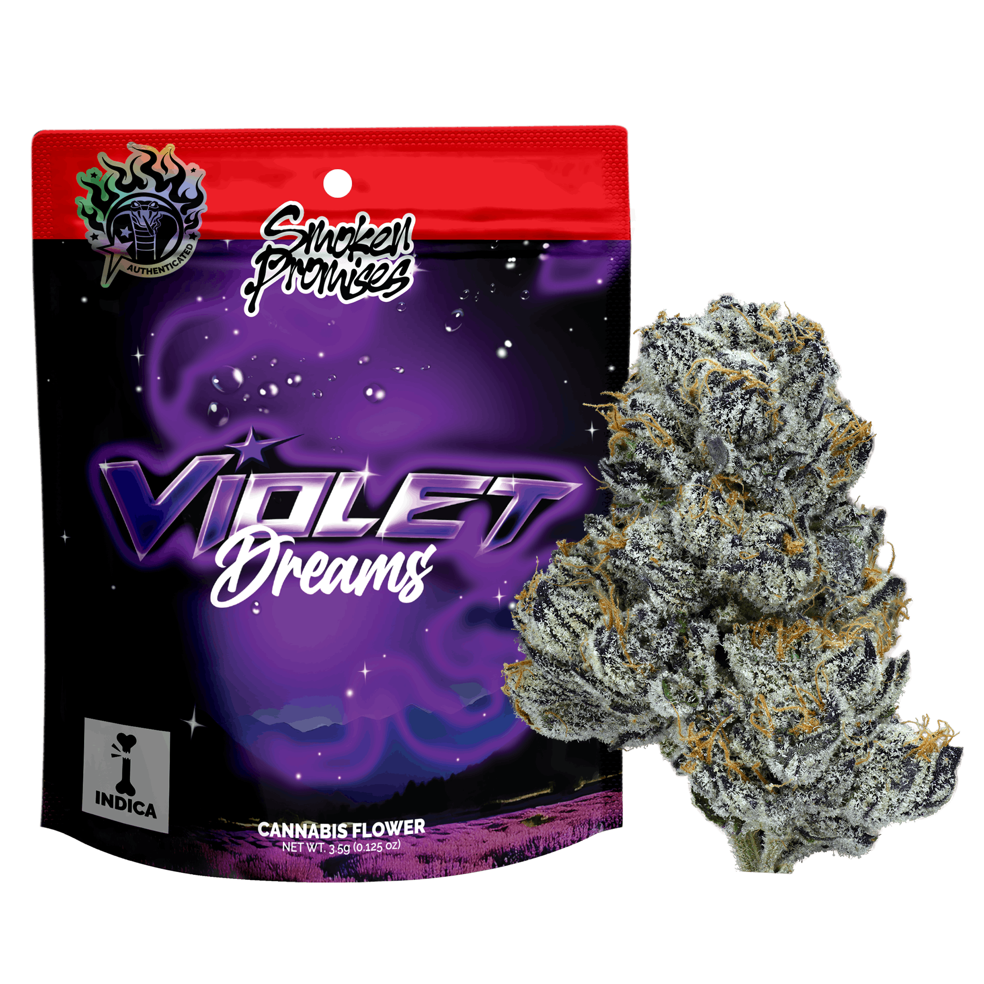 Photograph of Product: Violet Dreams Flower