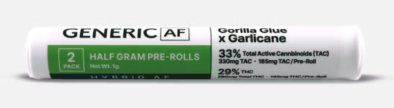 Photograph of product: Gorilla Glue x Garlicane - 2 Pack