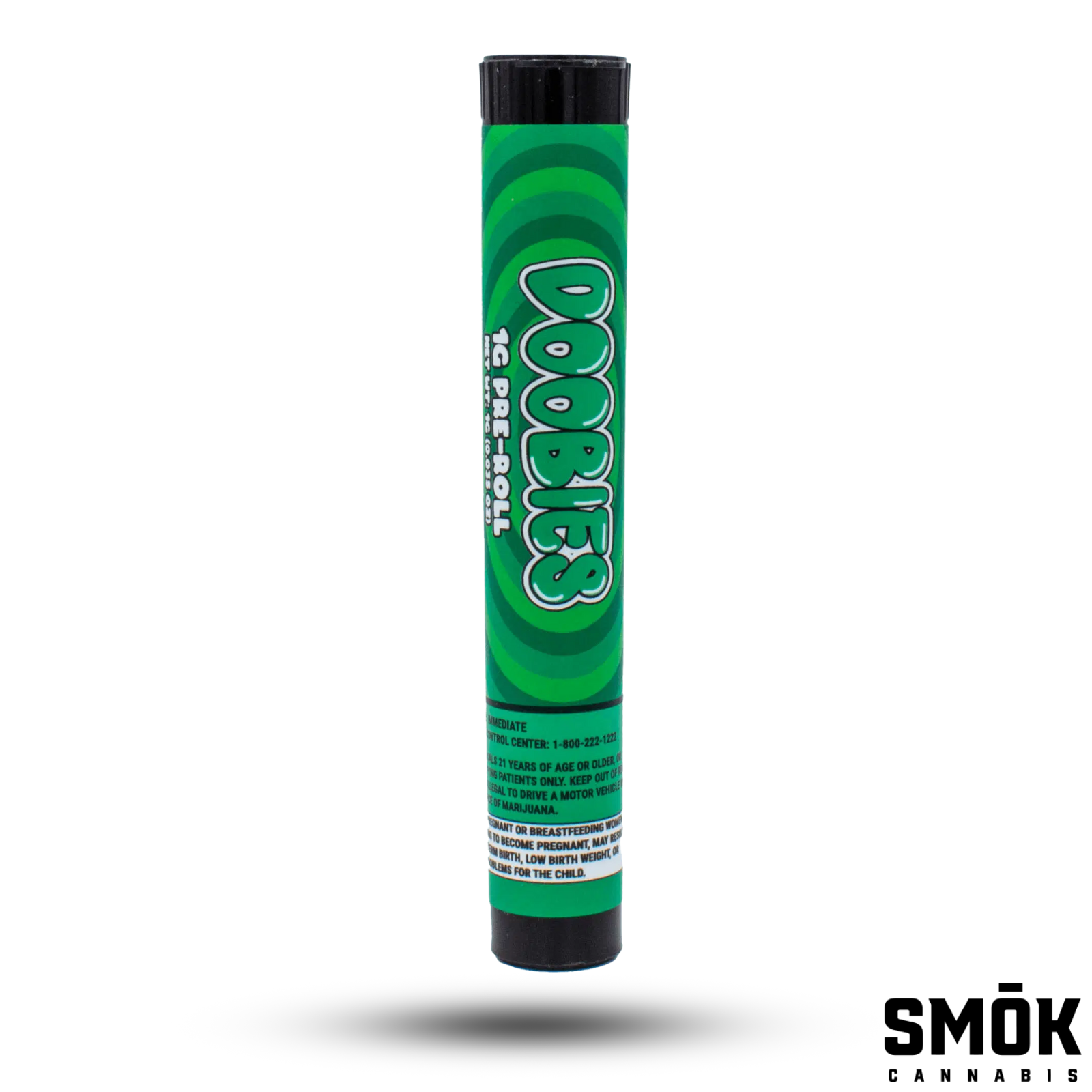 Photograph of product: Doobies Pre-Roll Hybrid Triangle Mints