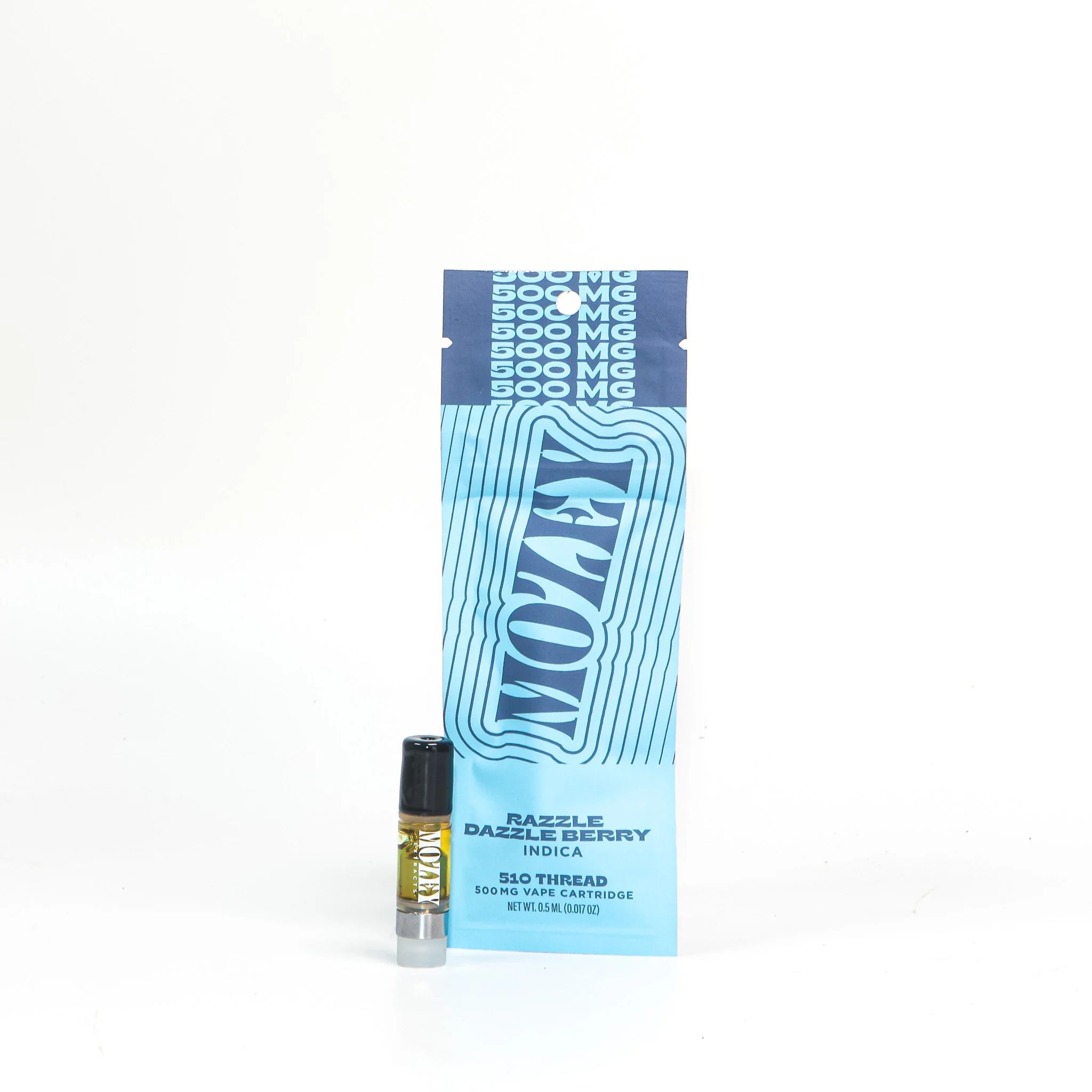 Photograph of product: Mozey Razzle Dazzle Berry (I) Cartridge 0.5g