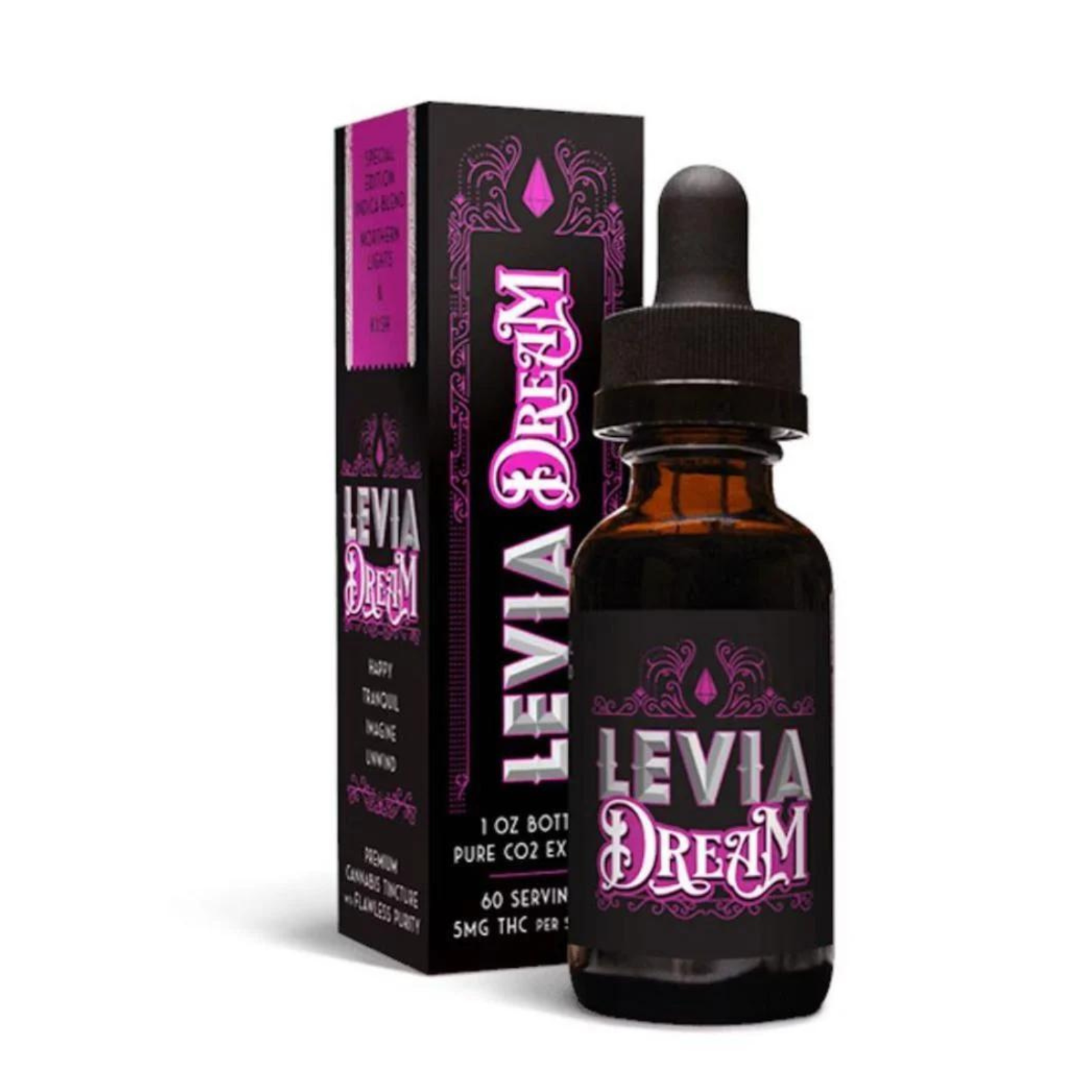 Photograph of product: 300mg Tincture | Dream | Levia