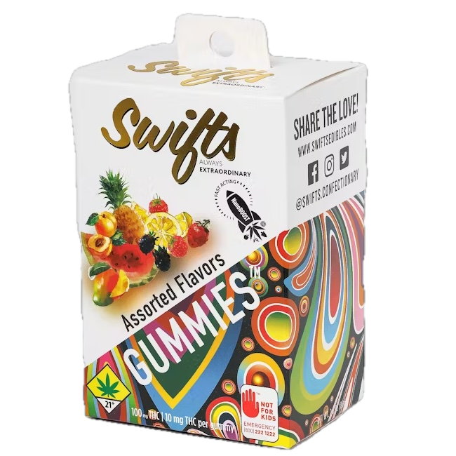 Photograph of product: Assorted Flavors Gummies, 10-Pack