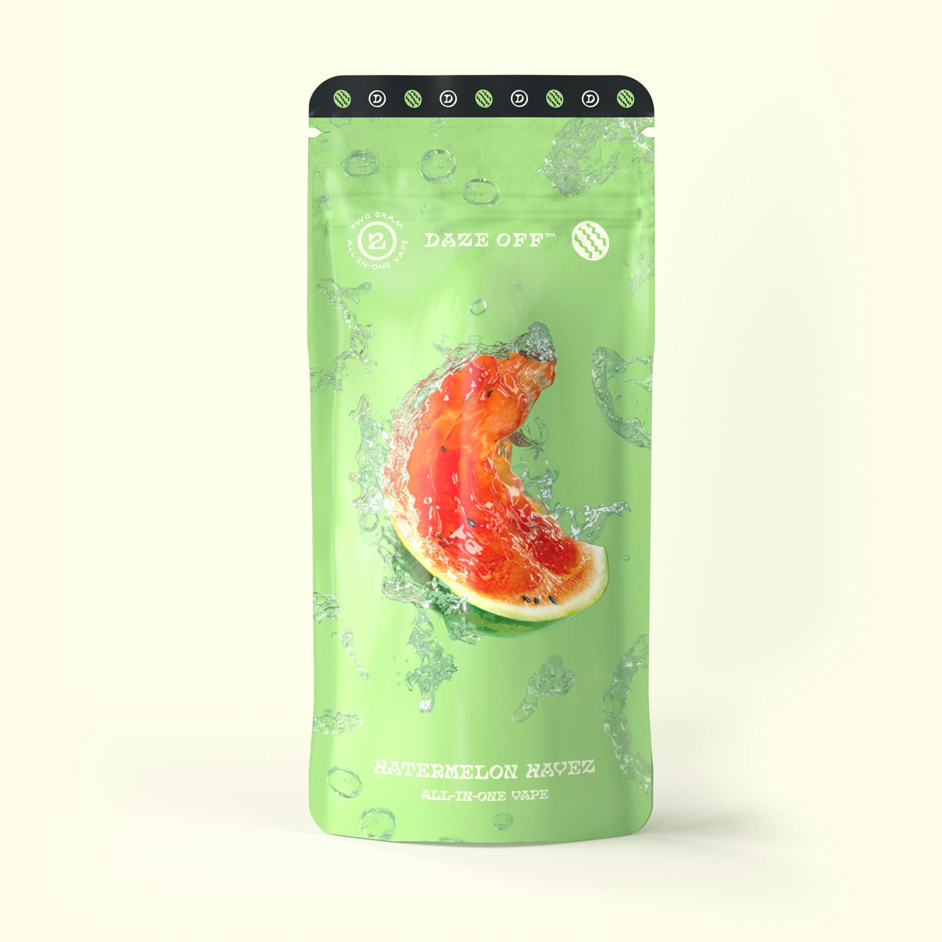 Photograph of product: Daze Off Disposable Watermelon Wavez (H) 2000mg