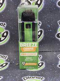 Photograph of product: Breeze Canna  |  Maui Melon PRO  |  Disposable Vape  | 1g