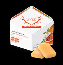 Photograph of product: Wyld CBC Blood Orange Gummy