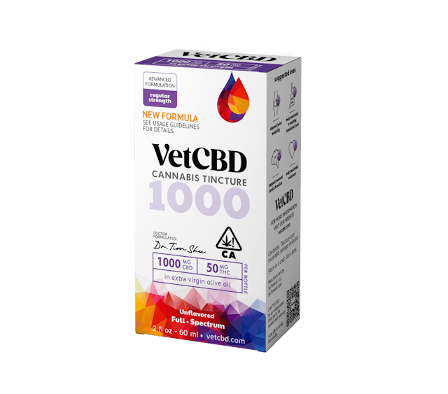 Photograph of product: Vet CBD - 1000mg Regular Strength 20:1 CBD:TH-oui - Vet CBD - 1000mg Regular Strength 20:1 CBD:TH-oui