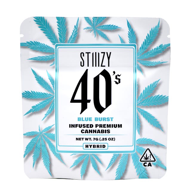 Photograph of product: Blue Burst 40.16% 40's 7g B2G1 EVERYDAY **SPECIAL PRICING** - Quarter