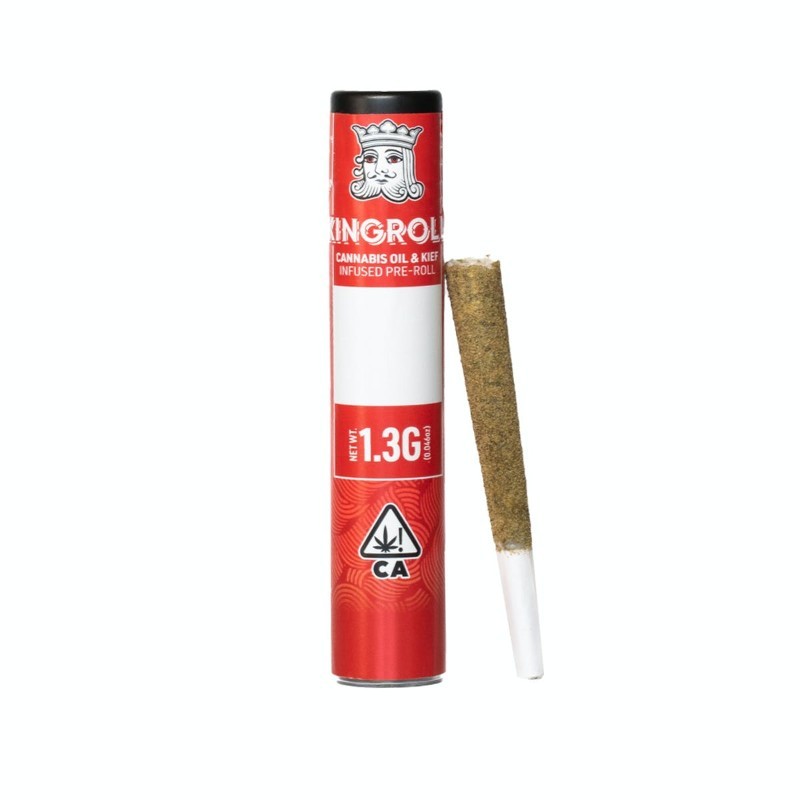Photograph of product: KINGROLL: TRAINWRECK x PINEAPPLE EXPRESS 1.3G INFUSED PRE-ROLL