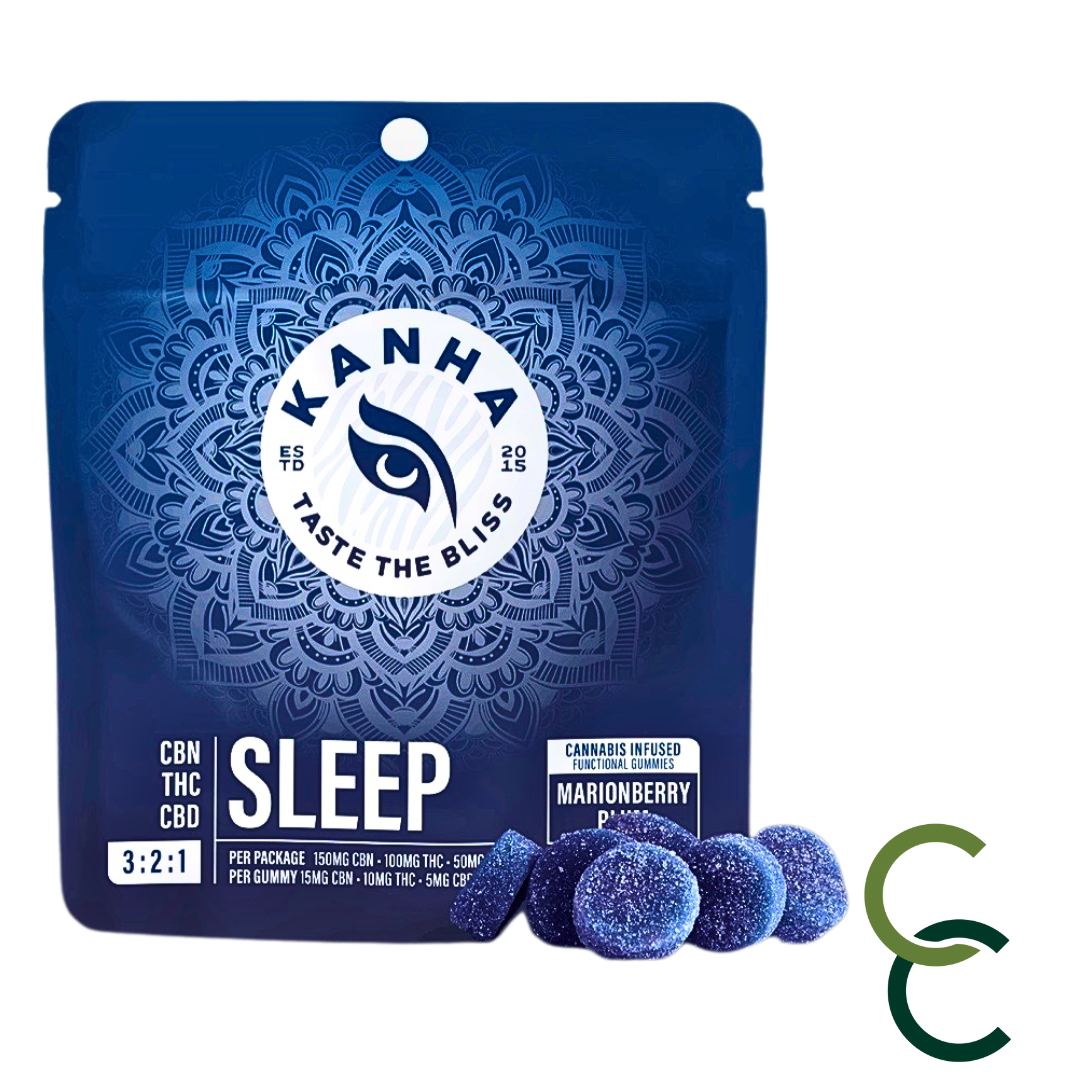 Photograph of product: Sleep Marionberry Plum - Fast-Acting -  3:2:1 (CBN:THC:CBD) - Indica
