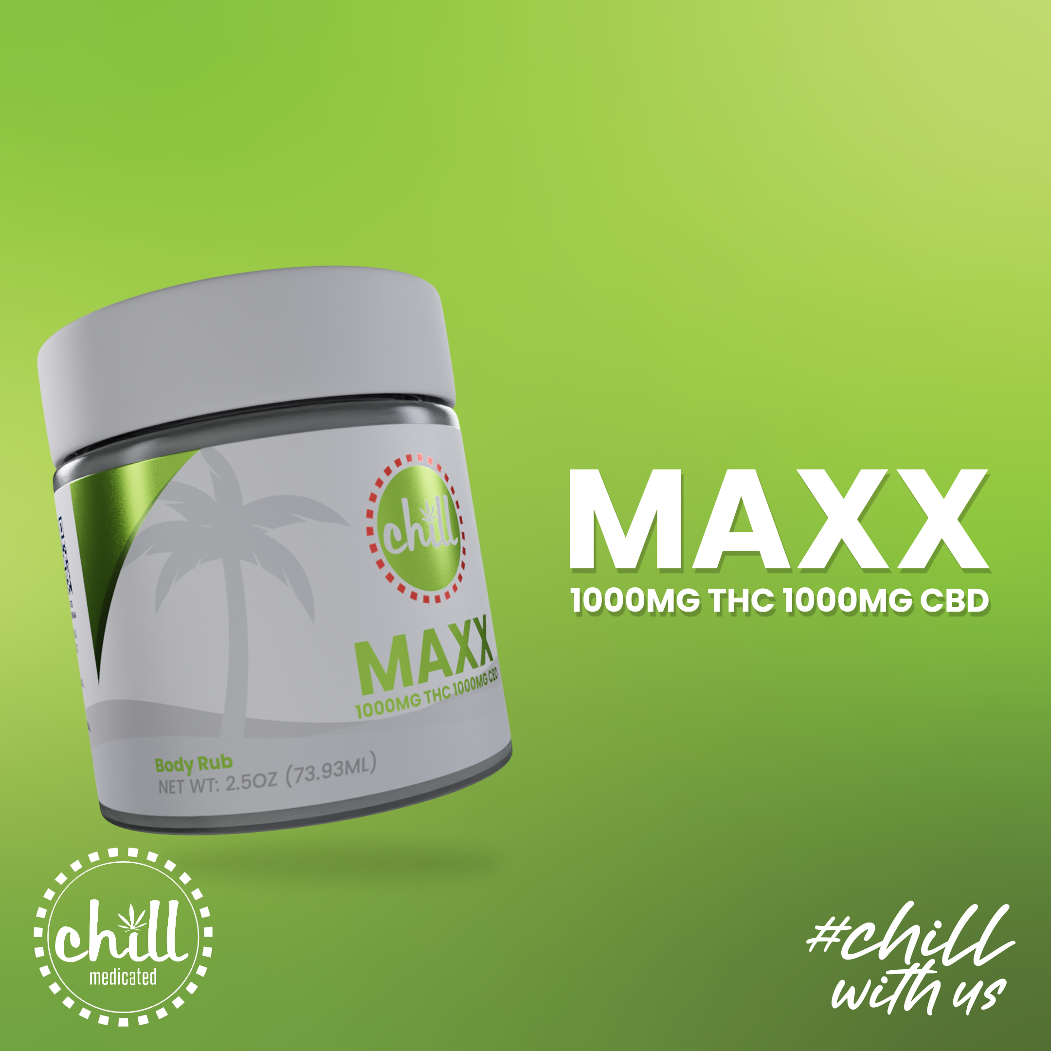Photograph of product: MAXX Topical Body Rub | 1:1
