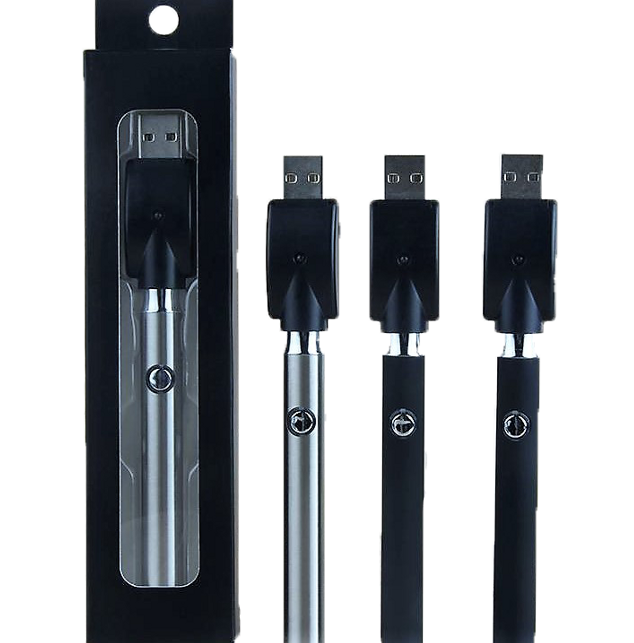 Photograph of product: Variable Voltage Battery + USB Charger - 510 thread - 350mAh