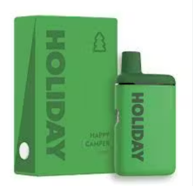Photograph of product: Happy Camper Disposable Vape | 0.5g or 1g - Holiday