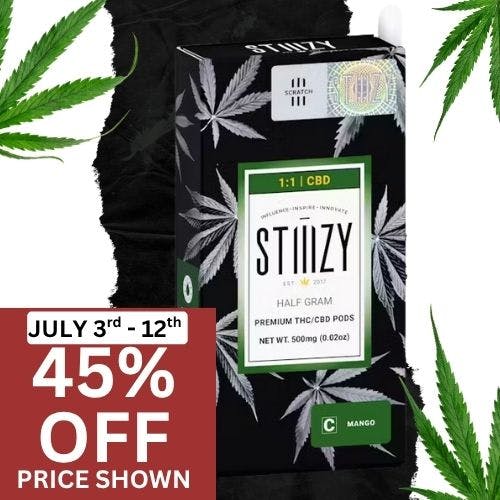 Photograph of product: Mango CBD - 0.5g Premium TH-oui Pod - Retail