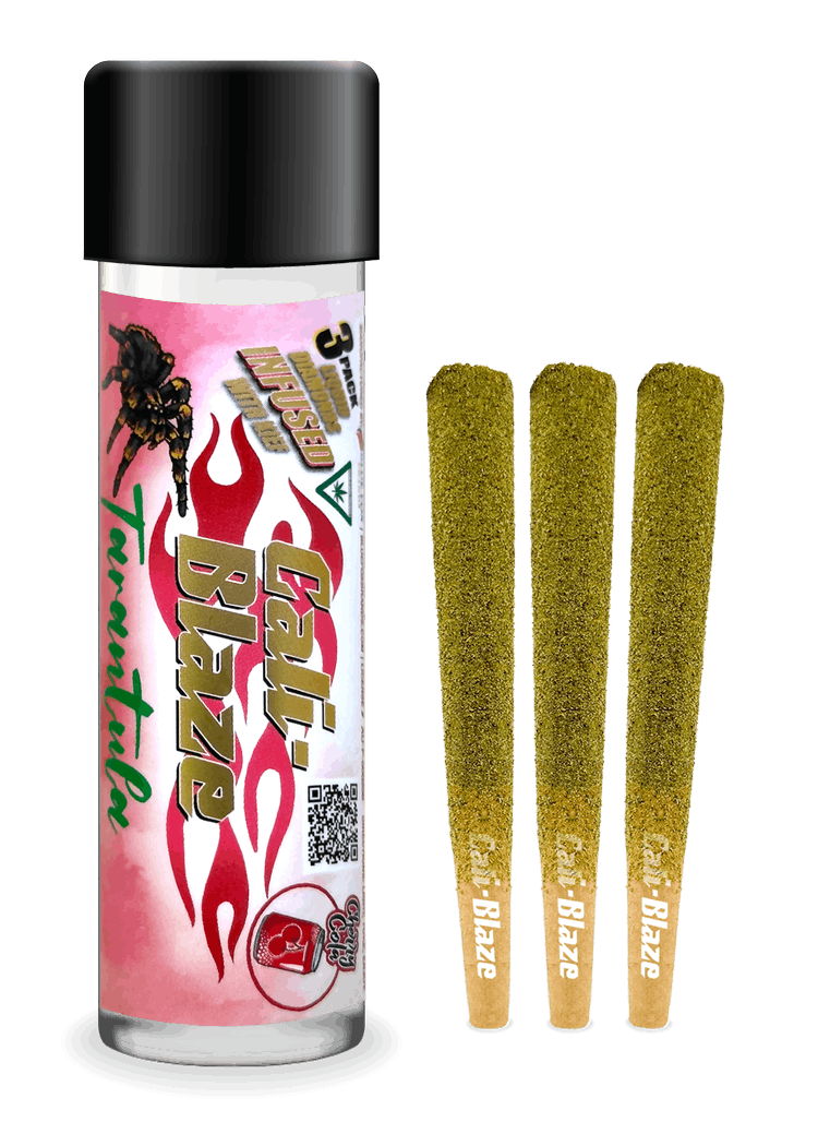 Photograph of product: CALI-BLAZE | CHERRY COLA | HYBRID | INFUSED | 3PK