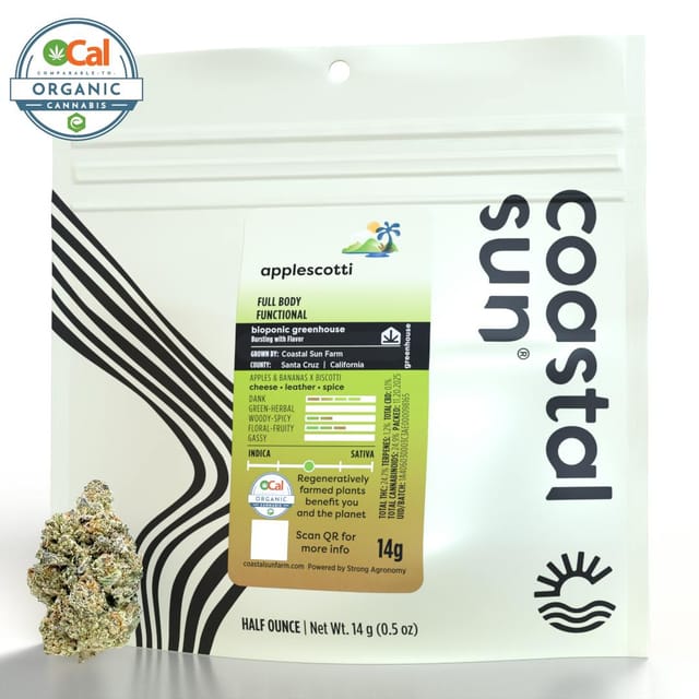 Photograph of product: Applescotti Greenhouse Flower 14g