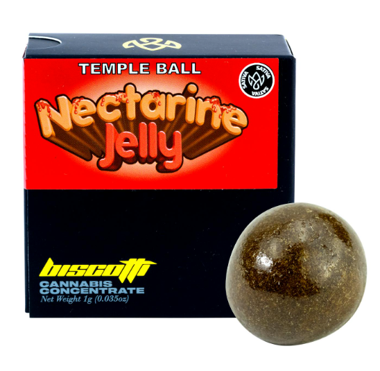 Photograph of product: Nectarine Jelly Temple Ball 1 G