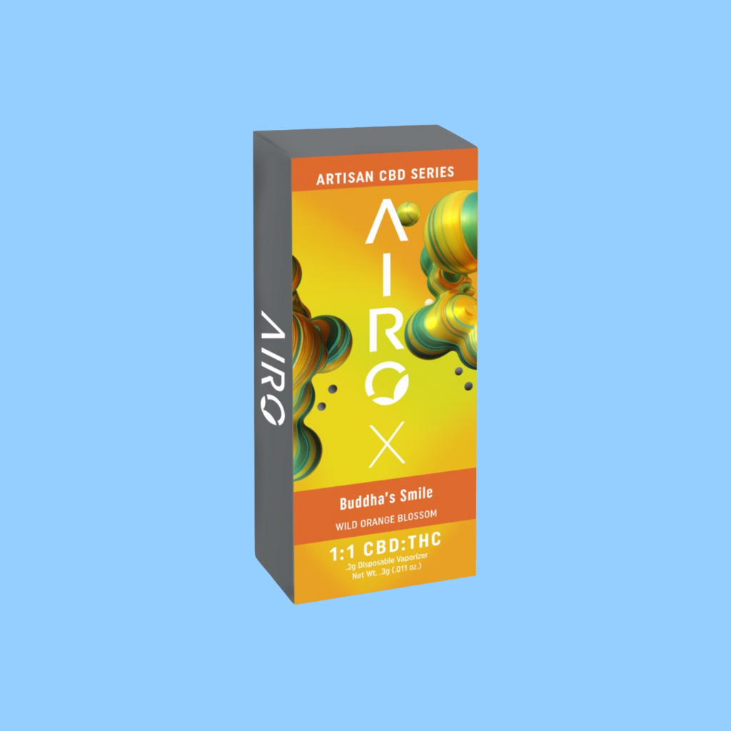 Photograph of product: AIRO Pod 1000mg: Buddha's Smile 1:1 TH-oui:CBD