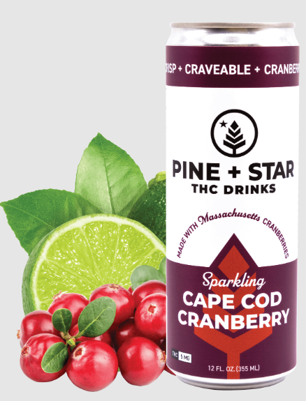 Photograph of product: Cape Cod Cranberry Soda | Hybrid | 12oz. each