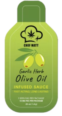 Photograph of product: CHEF MATT - Garlic Herb Olive Oil