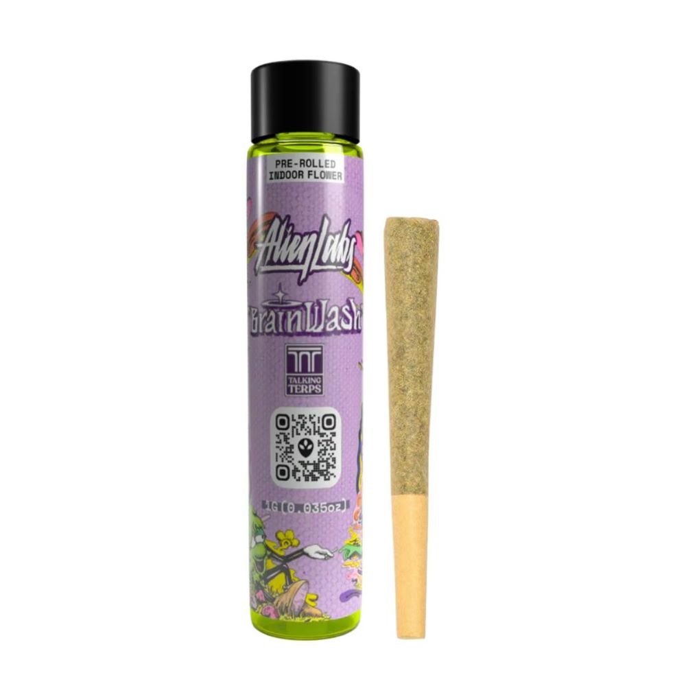 Photograph of product: ALIEN LABS: BRAINWASH 1G PRE-ROLL