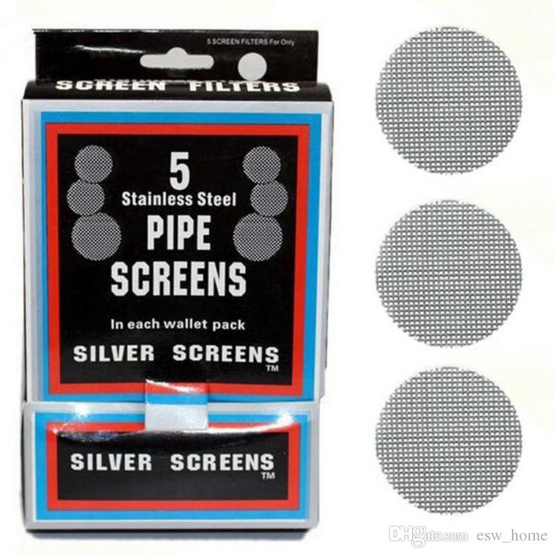 Photograph of product: Silver Pipe Screens 5 Pack