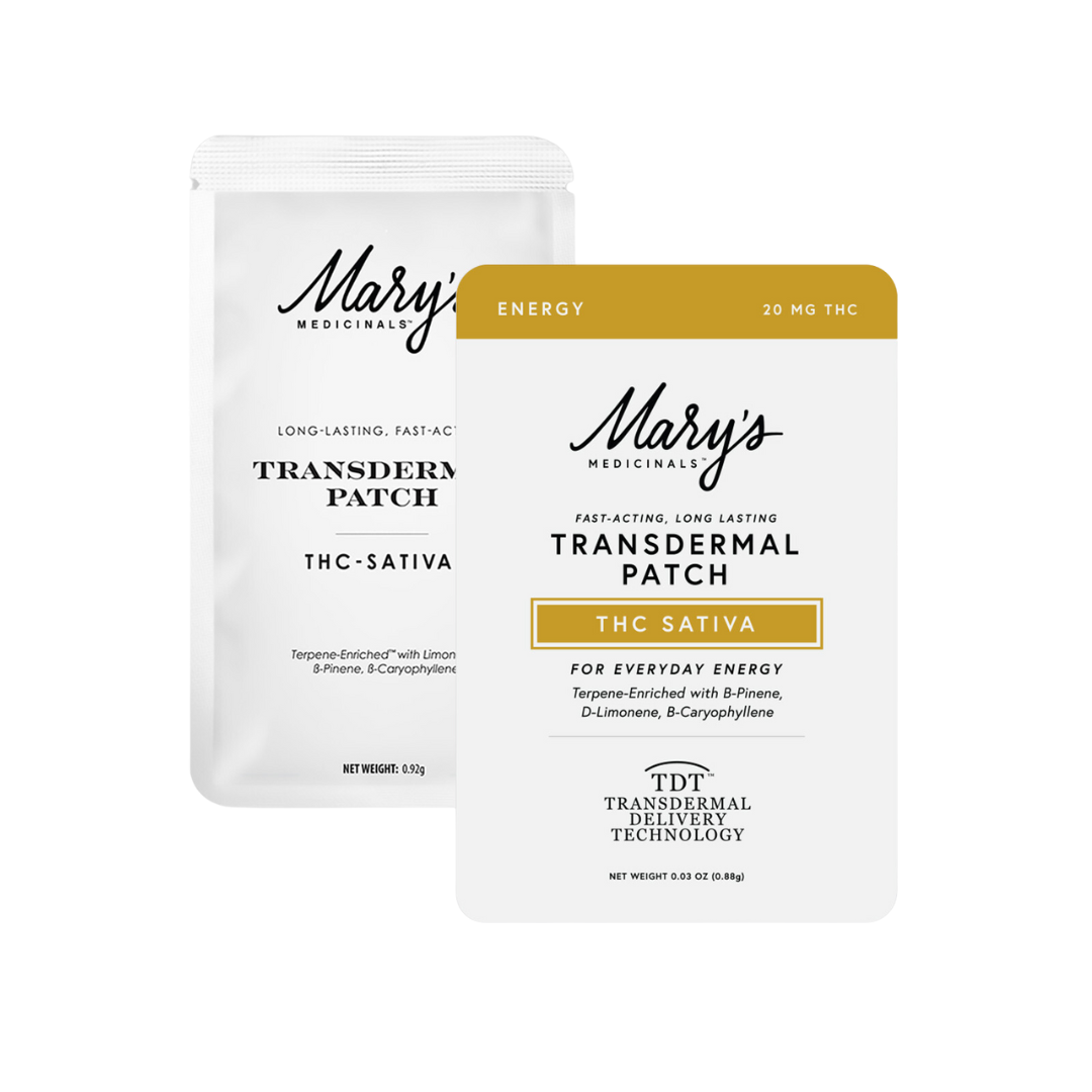 Photograph of product: Mary's Medicinals | Energy TH-oui Oui'd Transdermal Patch | 20mg