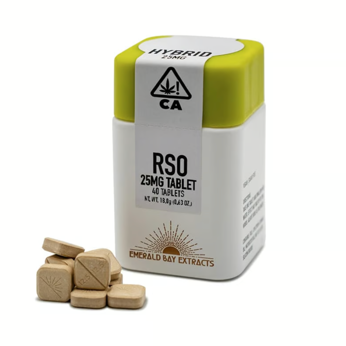 Photograph of product: PINK CERTZ RSO TABLETS