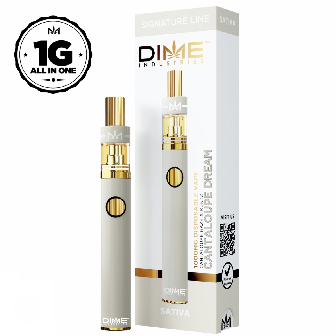 Photograph of product: Disposable Cantaloupe Dream