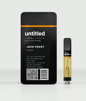 Photograph of product: Jack Frost | 1g Vape Cartridge
