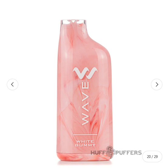 Photograph of product: Wave 8000 Puff - White Gummy