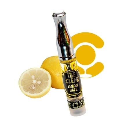 Photograph of product: The Clear Elite 1000mg Cartridge - Lemon Haze