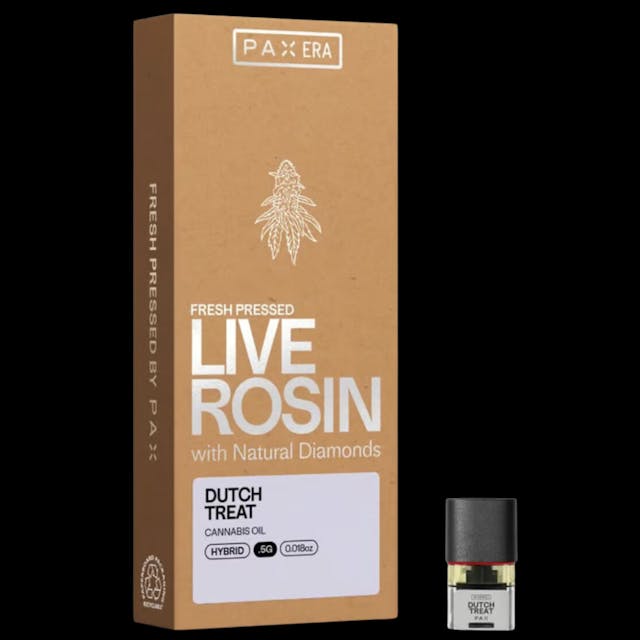 Photograph of product: PAX - Dutch Treat 1g Live Rosin Pax Pod - 