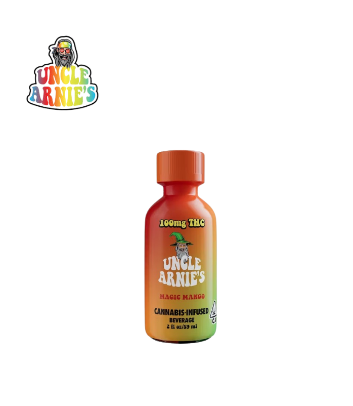 Photograph of product: MAGIC MANGO 100MG 2OZ SHOT