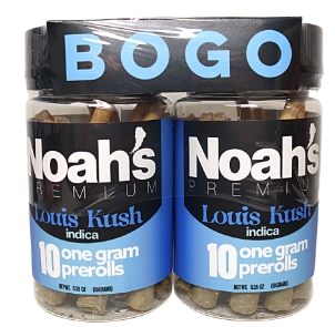 Photograph of product: LOUIS KUSH - NOAHS PREMIUM BOGO Oui'd - 2 X 10PK PREROLLS