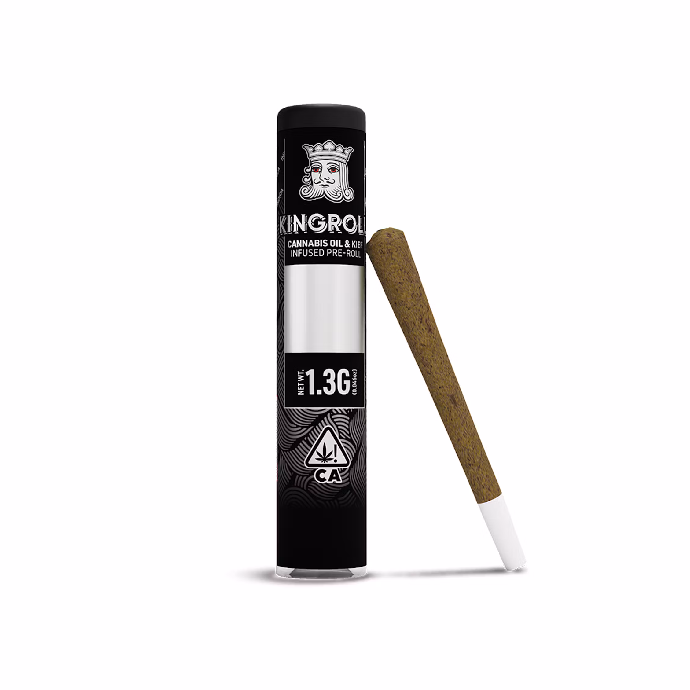 Photograph of product: KINGROLL - Animal Mints x Bubba Kush (Oui'd) Infused Preroll 1.3g