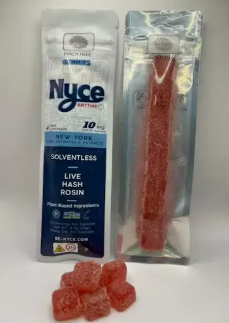 Photograph of product: NYCE | Gummies 10 Pack | Pink Lemonade | 100mg